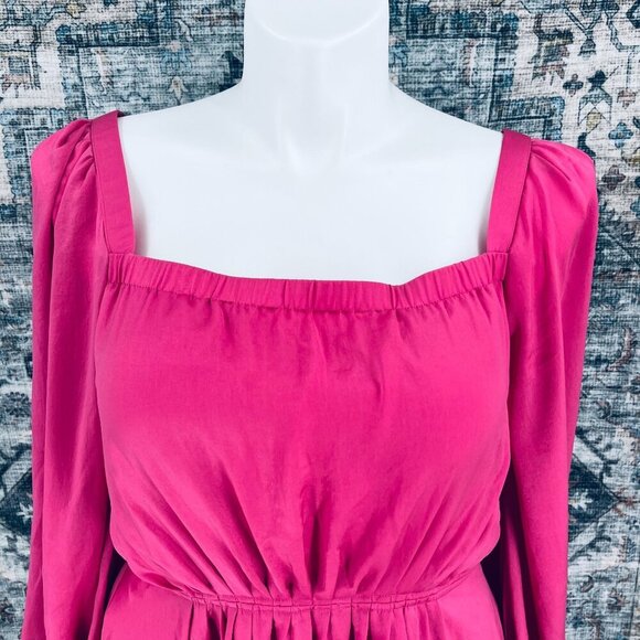 Kobi Halperin Women's Stavy  Mini Dress Size XL Pink Lady Short Skirt - Picture 2 of 15